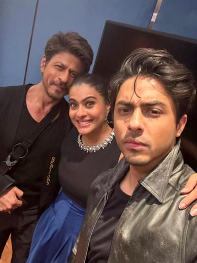 Kajol to debutant Aryan Khan: Only thing more awesome I'm sure will be ur show