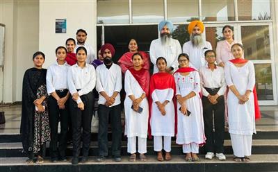 Sri Guru Granth Sahib World University Wins Third Position in District-Level Drama Competition 