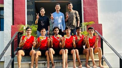 DAV College Shines at Panjab University Inter-College Yoga (Men) Championship