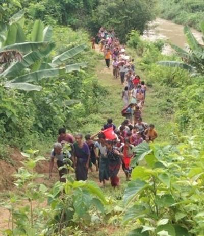 Mizoram: Biometric details of 12,170 refugees from Myanmar collected