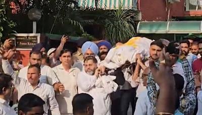 Haryana IPS officer Puran Kumar cremated after nine-day stalemate