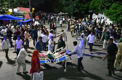 सिलीगुड़ी के एक निजी नर्सिंग होम में आग, एक मरीज की मौत