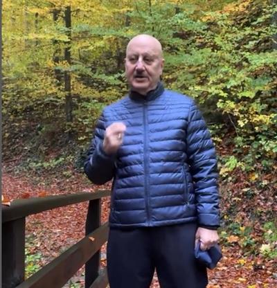 Anupam Kher shares how nature and silence help him reconnect, heal, and rejuvenate