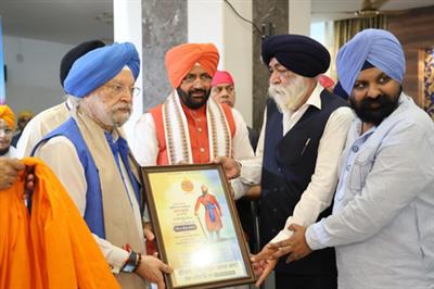 Sacred land of Haryana witnesses spiritual moment, says CM Saini on receiving holy Joda Sahib