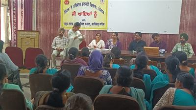 ਸਿਹਤ ਕੇਂਦਰਾਂ ਤੇ ਤਾਇਨਾਤ ਸਟਾਫ ਨੂੰ ਡਾਇਗਨੋਸਟਿਕ ਕਿੱਟਾਂ ਸਬੰਧੀ ਦਿੱਤੀ ਸਿਖਲਾਈ