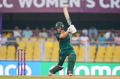 Women’s World Cup: South Africa's Laura Wolvaardt equals Mithali Raj’s record for most 50+ scores