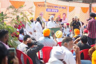 ਪਿੰਡ ਵਾਸੀਆਂ ਨੇ ਸੰਧੂ ਨੂੰ ਭਾਰੀ ਬਹੁਮਤ ਨਾਲ ਜਿਤਾ ਕੇ ਵਿਧਾਨ ਸਭਾ ਭੇਜਣ ਦਾ ਲਿਆ ਪ੍ਰਣ