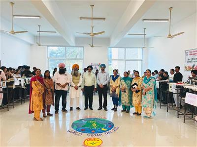 Sri Guru Granth Sahib World University celebrated World Vegan Day 