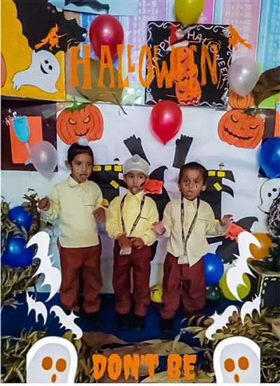 Desh Bhagat Global School Celebrates Halloween with Joy