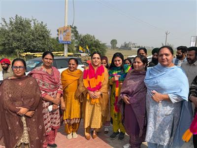 महिलाओं को सशक्त बनाने के लिए 'आप' सरकार ने शुरू किया राज्य स्तरीय महिला स्वास्थ्य और रोजगार कैंप: अमनदीप अरोड़ा