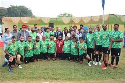 Two-day 47th AIESCB Football Tournament concludes at PSPCL Sports Complex, Patiala