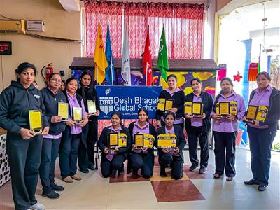 देश भगत ग्लोबल स्कूल के अध्यापकों का शानदार प्रदर्शन एडु फ्यूचर एक्सीलेंस कॉन्क्लेव-2025