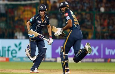 IPL 2023: Shubman Gill's 104 not out helps GT beat RCB by six wickets as MI seal last playoffs spot