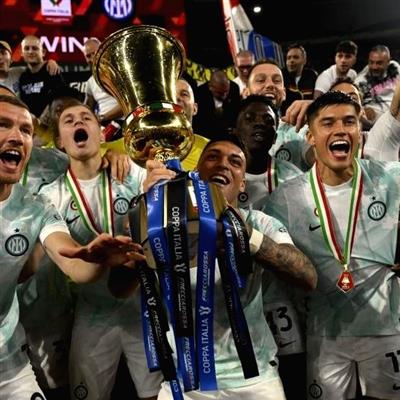 Football: Lautaro Martinez's brace helps Inter defend Coppa Italia title