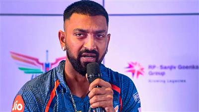 IPL 2023: Everything started when I played that shot, LSG's Krunal Pandya blames himself for defeat in Eliminator