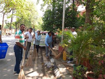 एनएचपीसी क्षेत्रीय कार्यालय, चंडीगढ़ द्वारा स्वच्छता अभियान का आयोजन