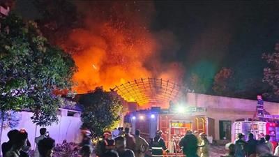 Yet another fire at KMSCL godown, Cong demands CBI probe