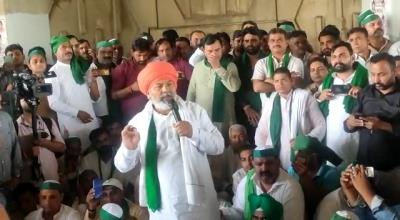 Farmers' dharna at Ghazipur ends, Rakesh Tikait announces mahapanchayat on June 11