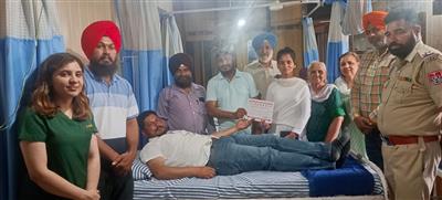 ਜ਼ਿਲ੍ਹਾ ਕਾਨੂੰਨੀ ਸੇਵਾਵਾਂ ਅਥਾਰਟੀ ਵੱਲੋਂ ਖੂਨਦਾਨ ਕੈਂਪ ਲਗਾਇਆ